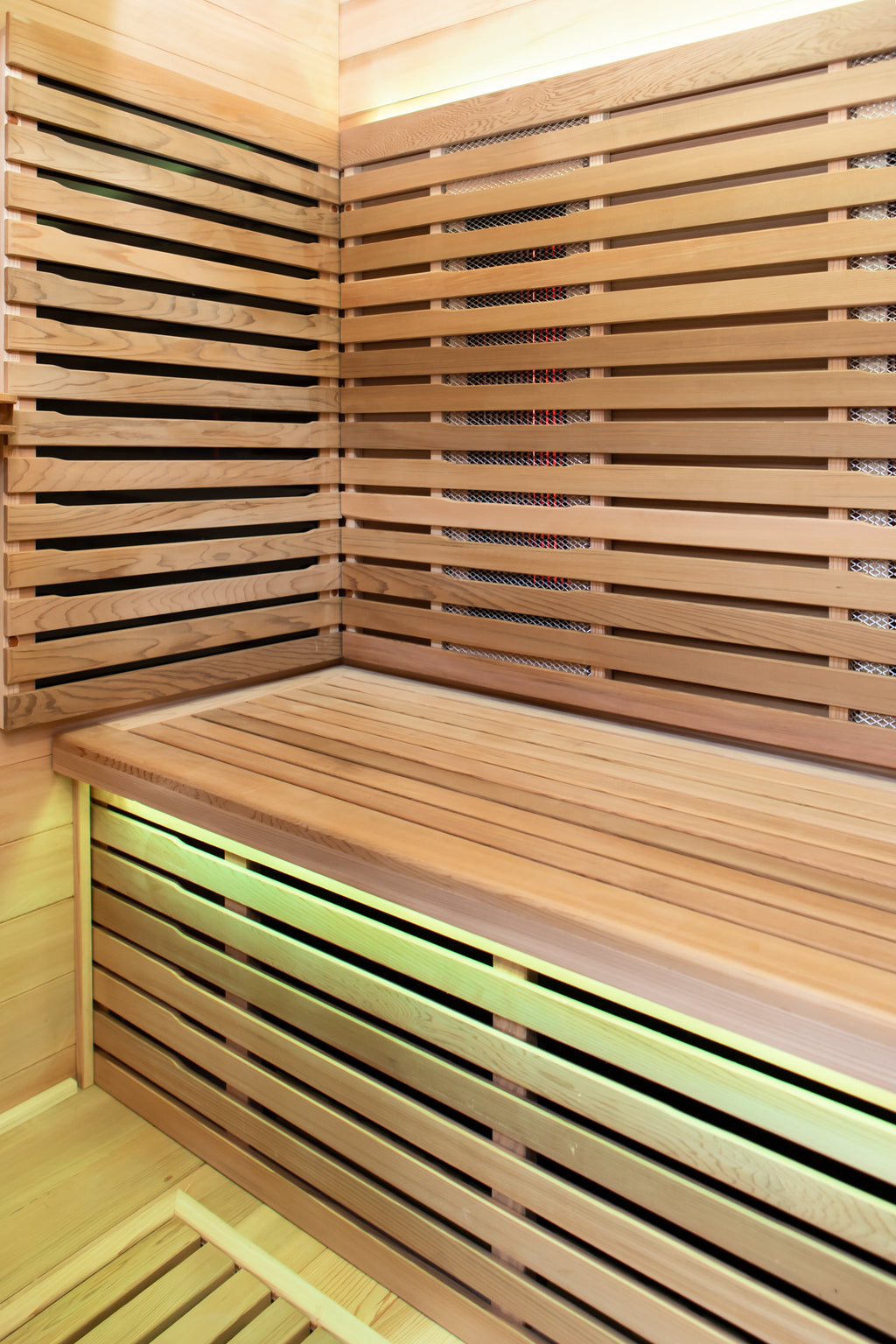 Peak Saunas Fuji 2-Person Full Spectrum Infrared Sauna with Built-In XL Medical-Grade Red Light Therapy & Smart WiFi App Control