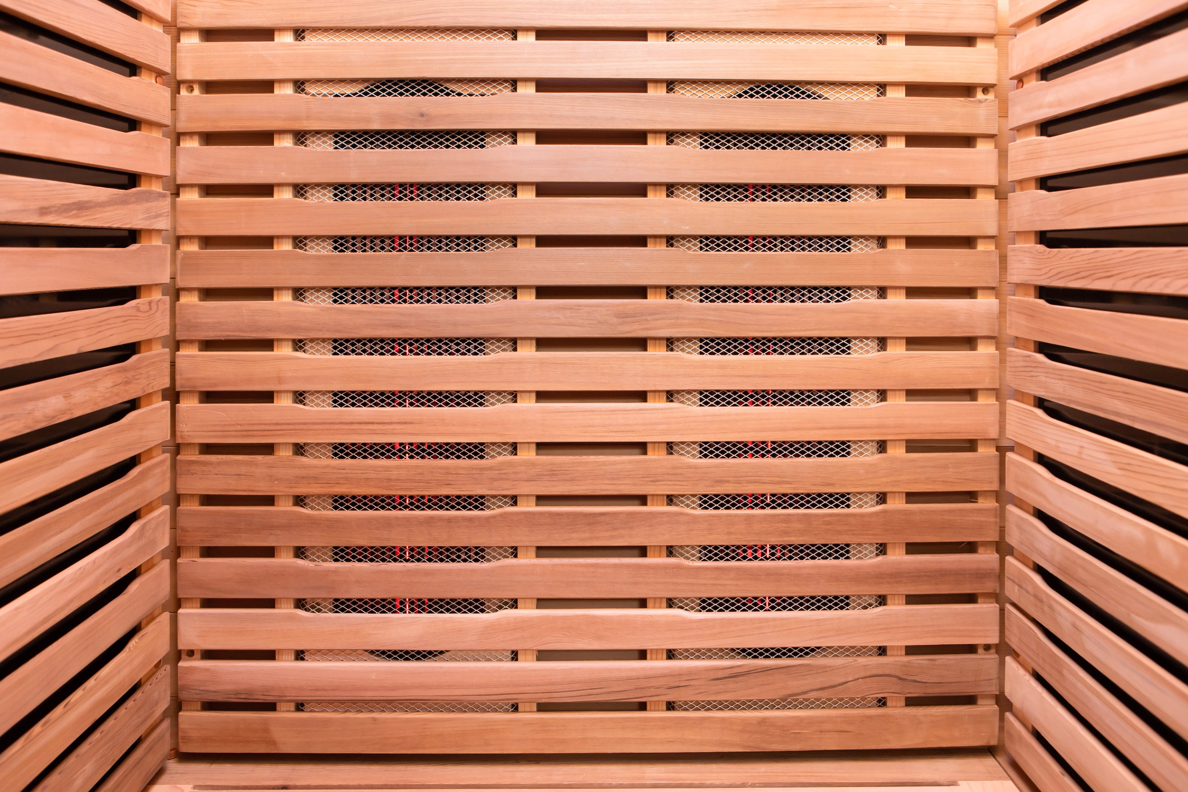 Peak Saunas Rainier 1-Person Full Spectrum Infrared Sauna with Built-In XL Medical-Grade Red Light Therapy & Smart WiFi App Control