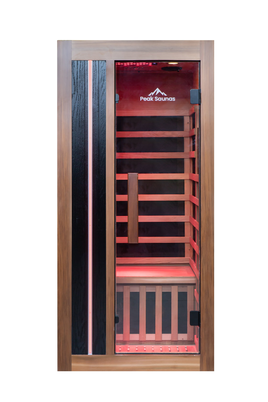 Peak Saunas Aspen 1-Person FAR Infrared Sauna with Smart WiFi App Control