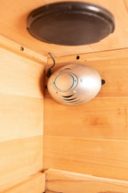 Peak Saunas Aspen 1-Person FAR Infrared Sauna with Smart WiFi App Control