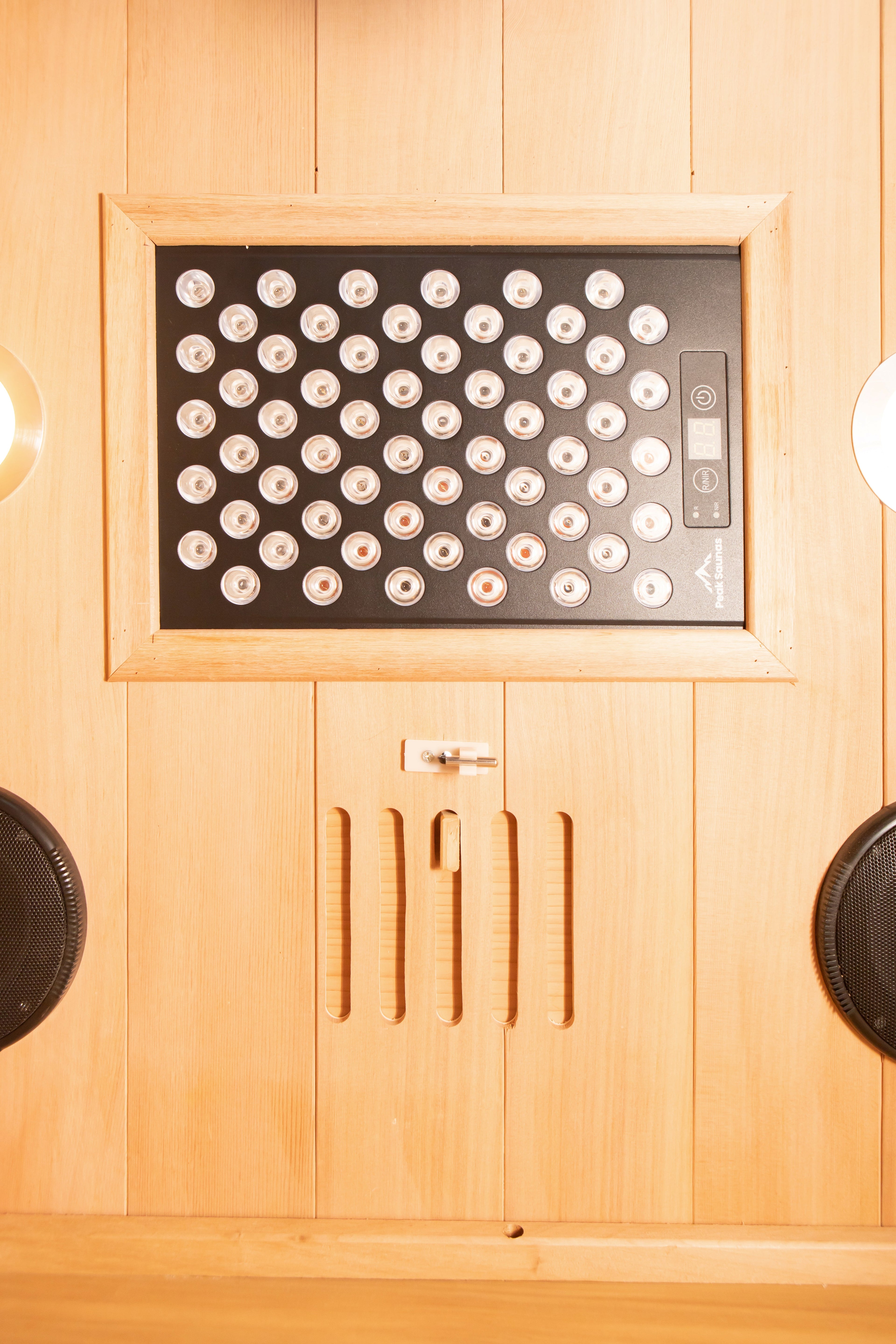 Peak Saunas Aspen 1-Person FAR Infrared Sauna with Smart WiFi App Control