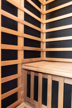 Peak Saunas Aspen 1-Person FAR Infrared Sauna with Smart WiFi App Control