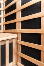 Peak Saunas Aspen 1-Person FAR Infrared Sauna with Smart WiFi App Control