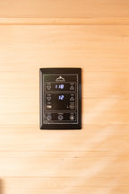 Peak Saunas Denali 3-Person Full Spectrum Infrared Sauna with Built-In XL Medical-Grade Red Light Therapy & Smart WiFi App Control