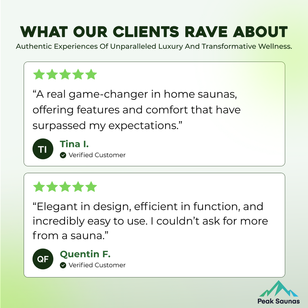 Peak Saunas Matterhorn 3-Person Full Spectrum Infrared Sauna with Built-In XL Medical-Grade Red Light Therapy & Smart WiFi App Control