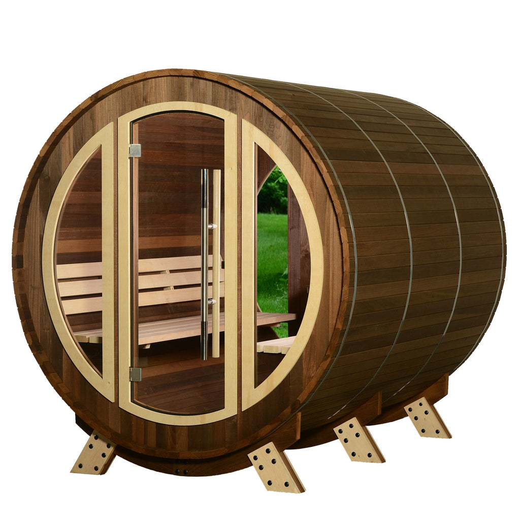SAUNA EVOLUTION® Barrel Sauna Serenity Nature Air 9