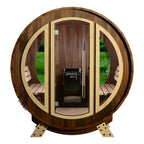 SAUNA EVOLUTION® Barrel Sauna Serenity Nature Air 9