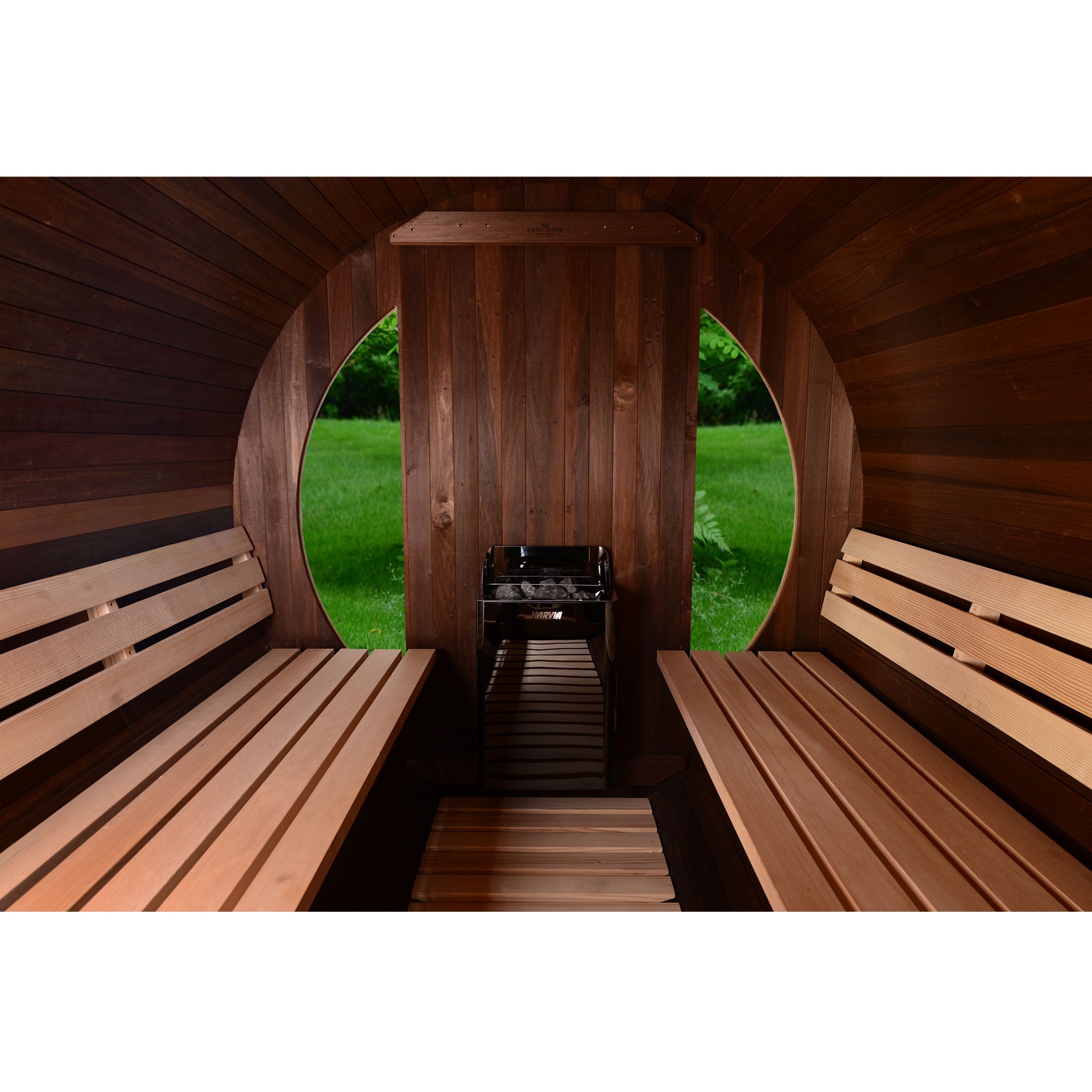 SAUNA EVOLUTION® Barrel Sauna Serenity Nature Air 9