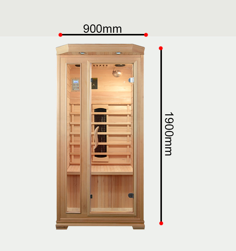 SAUNA EVOLUTION®  Indoor Wooden Dry Cabin Customized Sauna Room Far Infrared 04