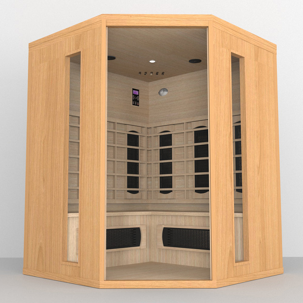 SAUNA EVOLUTION®  Full Spectrum Carbon Indoor Sauna Far Infrared 17