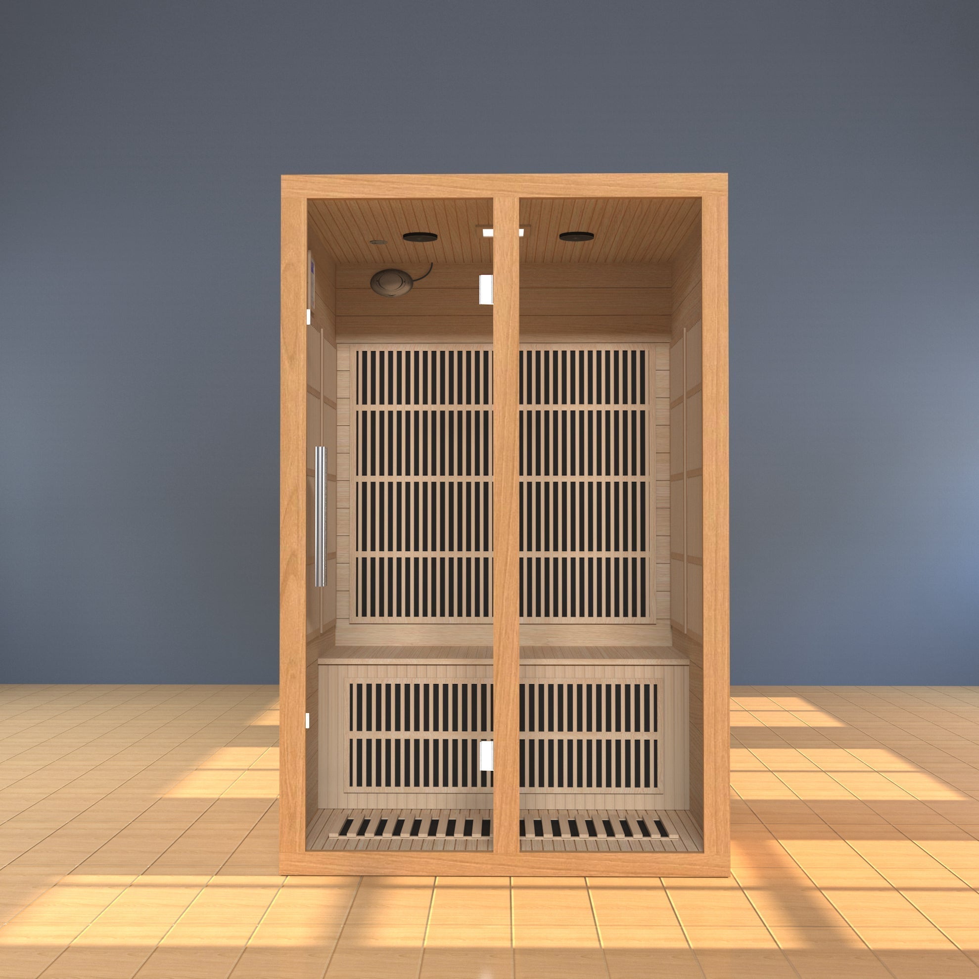 SAUNA EVOLUTION®  Indoor Sauna Room With Carbon heaters Far Infrared 13