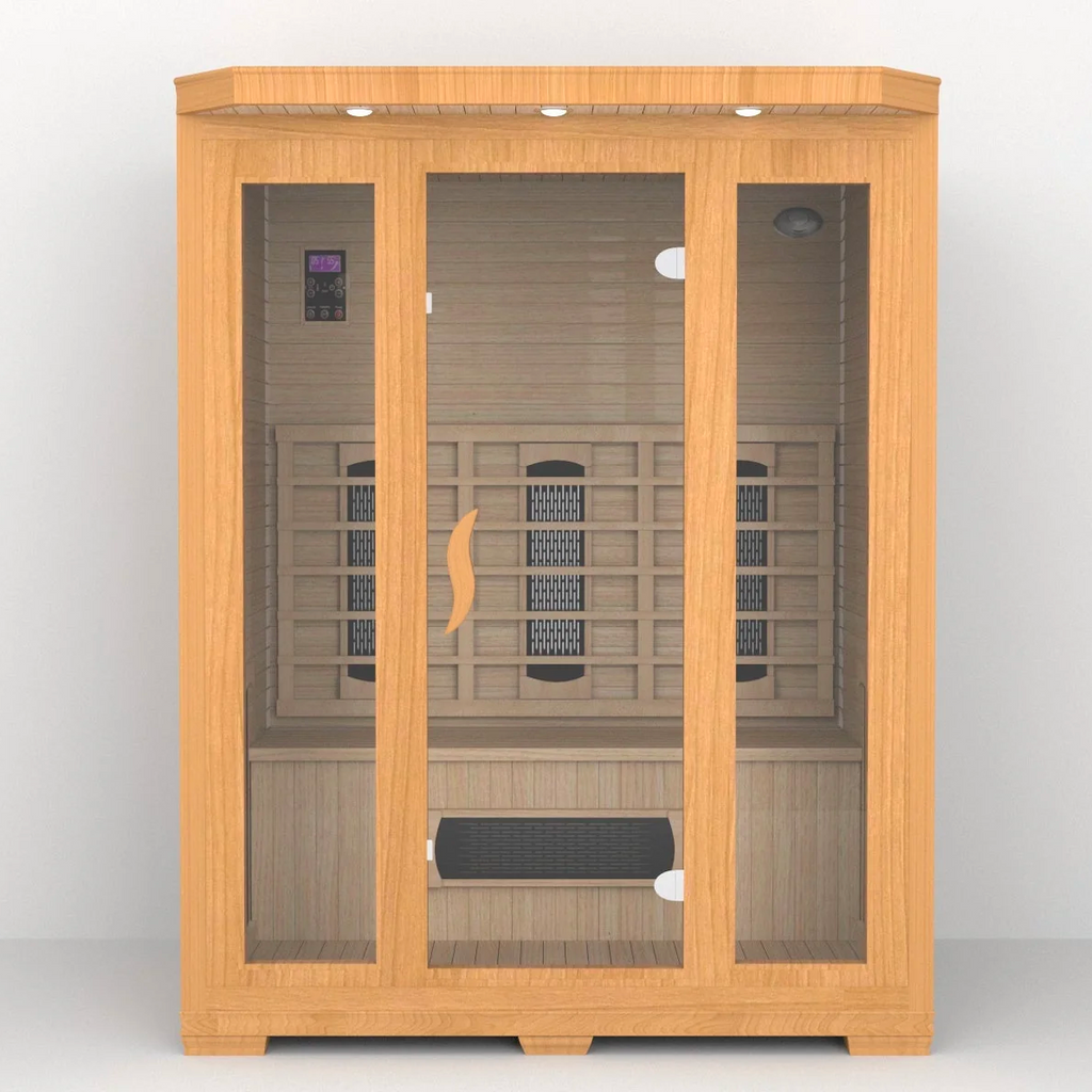 SAUNA EVOLUTION®  Indoor Wooden Dry Cabin Customized Sauna Room Far Infrared 04