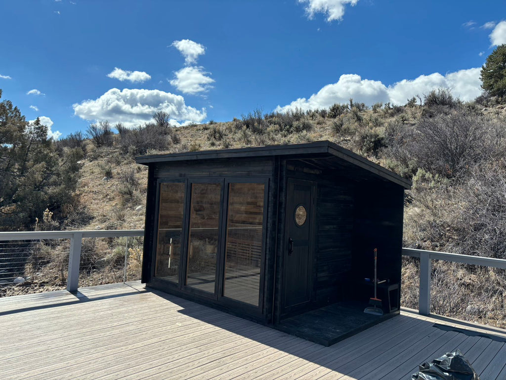 SAUNA EVOLUTION® Large Cabin Sauna Eco Oasis 3