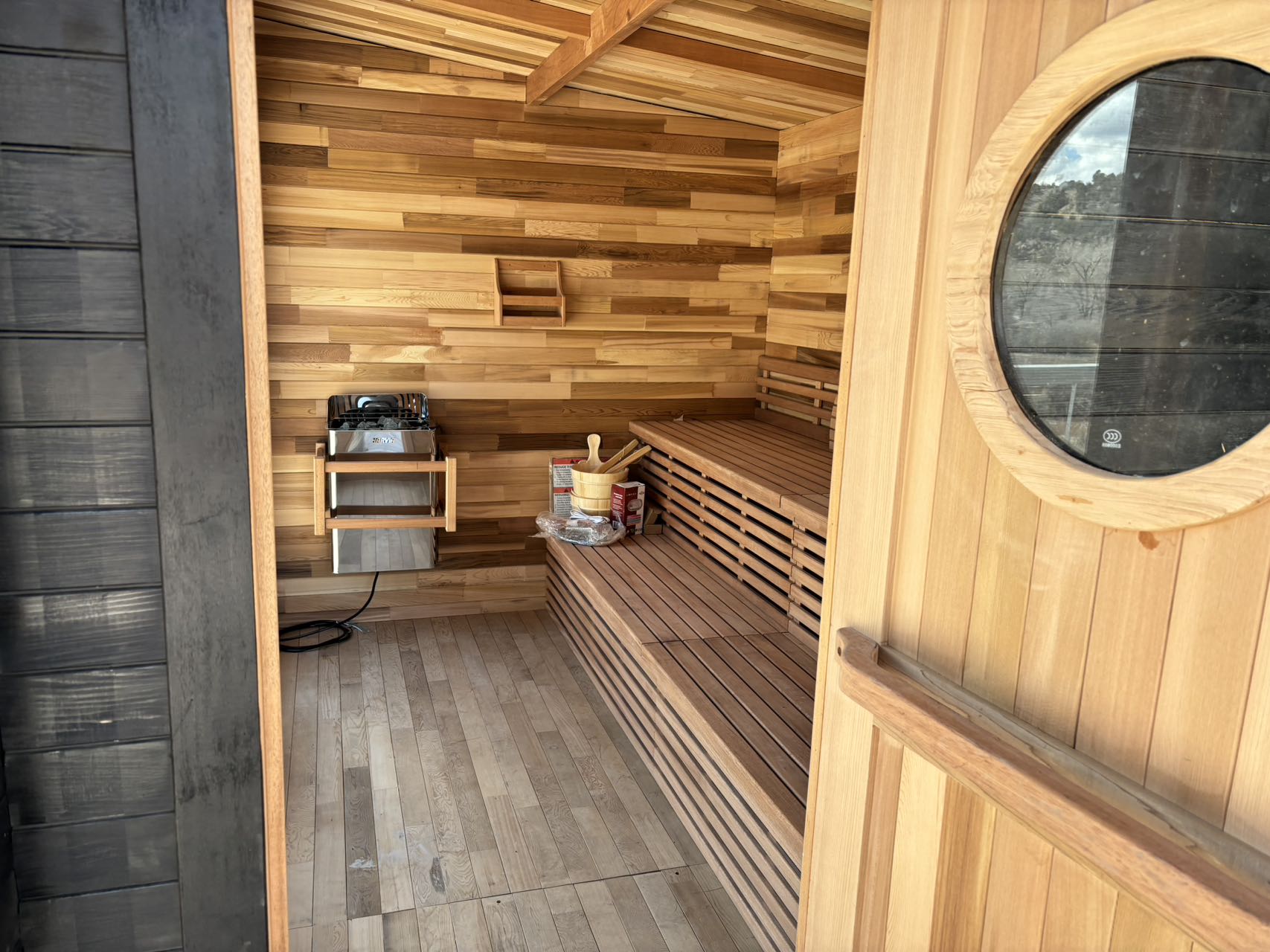 SAUNA EVOLUTION® Large Cabin Sauna Eco Oasis 3