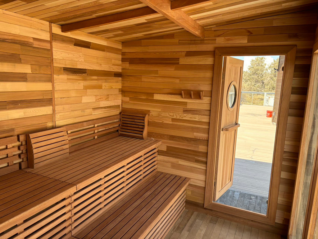 SAUNA EVOLUTION® Large Cabin Sauna Eco Oasis 3