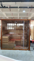 SAUNA EVOLUTION®  Indoor Therapy Wood Steam Sauna Room