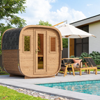 SAUNA EVOLUTION® Square Sauna Minimalist Refresh 6