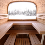 SAUNA EVOLUTION® Square Sauna Luxe Refresh 5