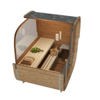 SAUNA EVOLUTION® Square Sauna Minimalist Refresh 6