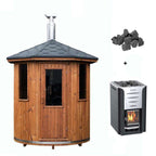 SAUNA EVOLUTION®  Garden Series Outdoor Sauna Cabin 06