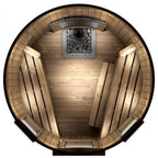SAUNA EVOLUTION®  Garden Series Outdoor Sauna Cabin 06