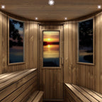 SAUNA EVOLUTION®  Garden Series Outdoor Sauna Cabin 06