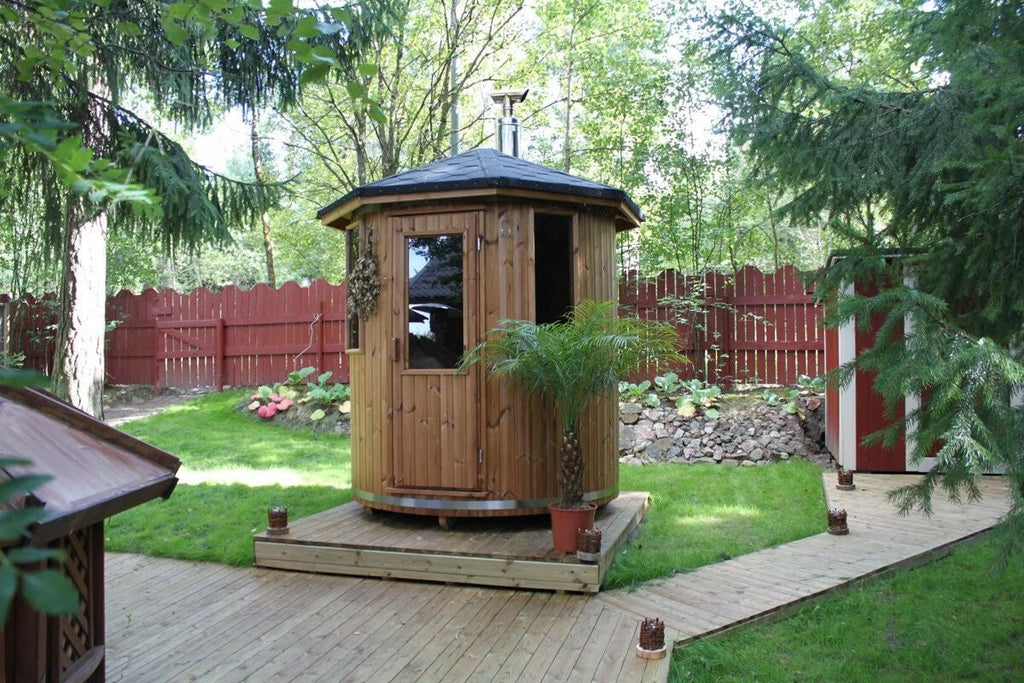 SAUNA EVOLUTION®  Garden Series Outdoor Sauna Cabin 06