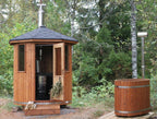 SAUNA EVOLUTION®  Garden Series Outdoor Sauna Cabin 06